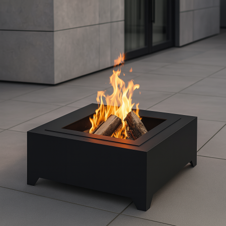 Palenisko ogrodowe INGARDEN BLACK 700 SQUARE