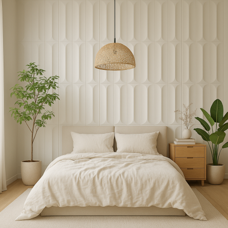 Panel ścienny poliuretanowy 3D BLACKBURN 60x120 cm