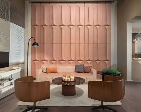 Panel ścienny poliuretanowy 3D BLACKBURN 60x120 cm