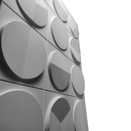 Panel ścienny poliuretanowy 3D BONA 60x120 cm