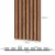28x280 cm | Fornirowany panel akustyczny 3D Sapelli - lamele akustyczne