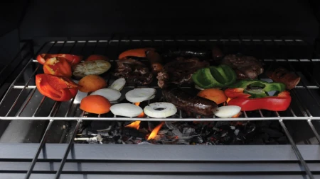 Nowoczesny kominek grill ogrodowy KG-5