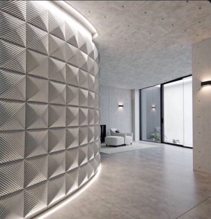 Panel ścienny poliuretanowy 3D ELBERT 60x120 cm