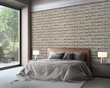 Panel ścienny poliuretanowy 3D ODIN 60x120 cm