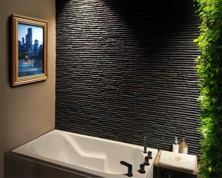 Panel ścienny poliuretanowy 3D MITCHELL 60x120 cm