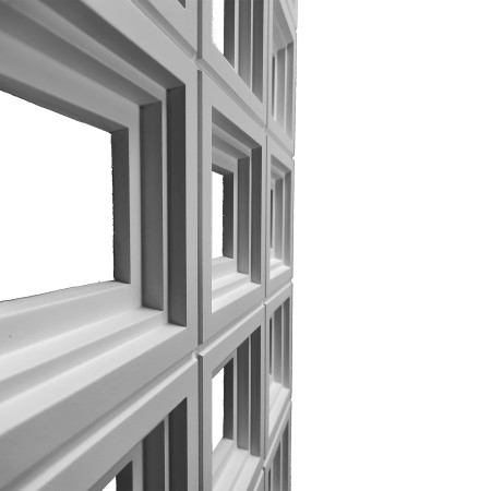 Panel ścienny poliuretanowy 3D TEMPLE 60x120 cm