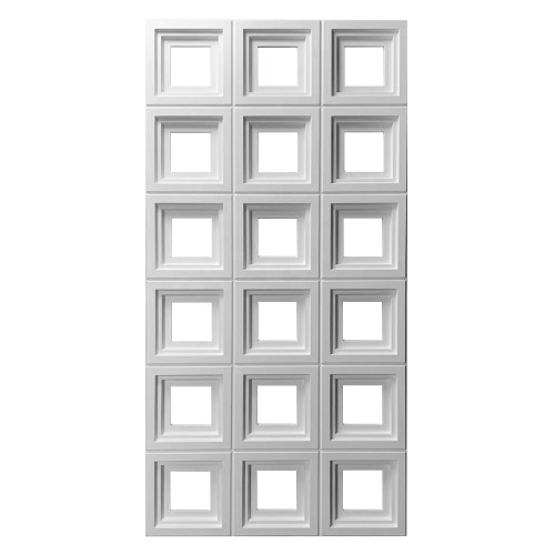 Panel ścienny poliuretanowy 3D TEMPLE 60x120 cm