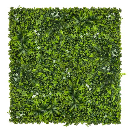 Mata ze sztucznych roślin ZIELONA ŁĄKA PREMIUM 50x50 cm GD641