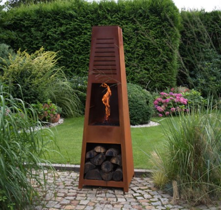 Palenisko ogrodowe/grill/biokominek 3 w 1 VEER BIG PLUS RUST