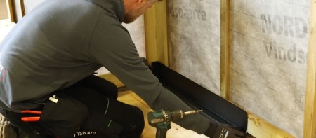 Profil aluminiowy wykończeniowy Dół/Separator 2400 mm AluWood