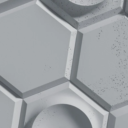 Płyta betonowa - dekor 3D PB01D HONEY DECOR