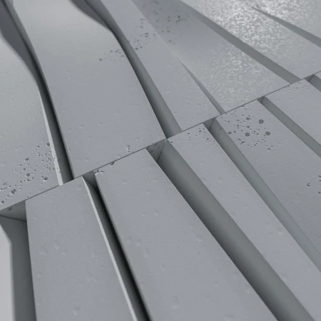 PB03 DUNE 1000x500x32 mm | Płyta ścienna elewacyjna betonowa 3D