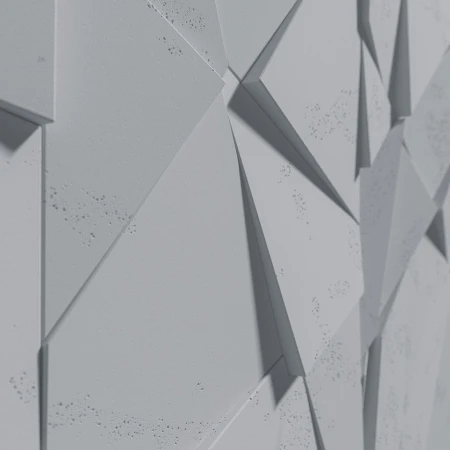 PB05 CLIFF 1200x600x48 mm | Płyta ścienna elewacyjna betonowa 3D