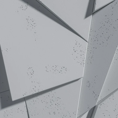 PB05 CLIFF 1200x600x48 mm | Płyta ścienna elewacyjna betonowa 3D