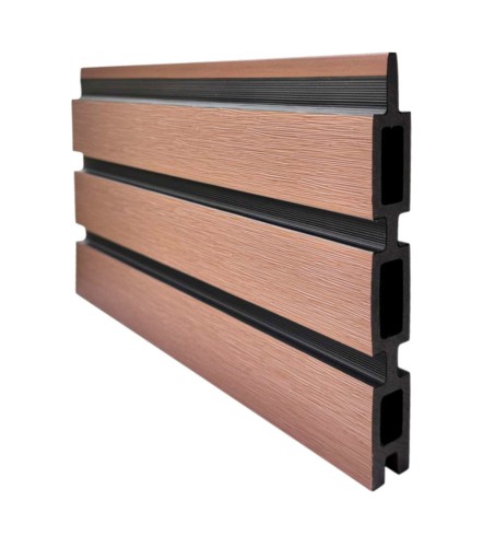 Lamele ogrodzeniowe kompozytowe CO-Extrusion 19x160x2000 mm, kolor drewno naturalne-czarny