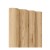 Panel ryflowany MDF MONTERO - dąb naturalny 11,5x275 cm