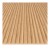 Panel ryflowany MDF MONTERO - dąb naturalny 11,5x275 cm