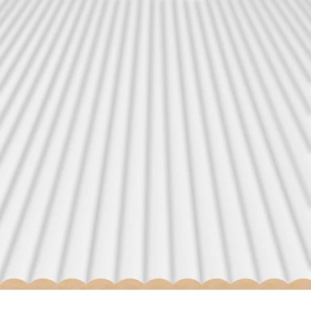 Panel ryflowany MDF MONTERO - biały 11,5x275 cm