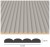 Panel ryflowany MDF MONTERO - kaszmir11,5x275 cm