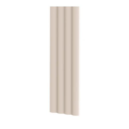 Panel ryflowany MDF MONTERO - beż 11,5x275 cm
