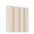 Panel ryflowany MDF MONTERO - beż 11,5x275 cm