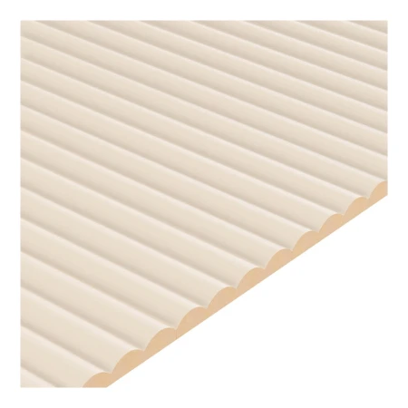 Panel ryflowany MDF MONTERO - beż 11,5x275 cm