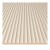 Panel ryflowany MDF MONTERO - beż 11,5x275 cm
