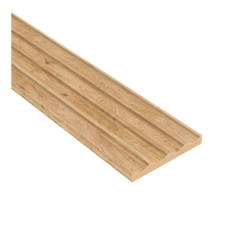 Panel ryflowany wklęsły MDF LAGUNA - dąb naturalny 11x275 cm