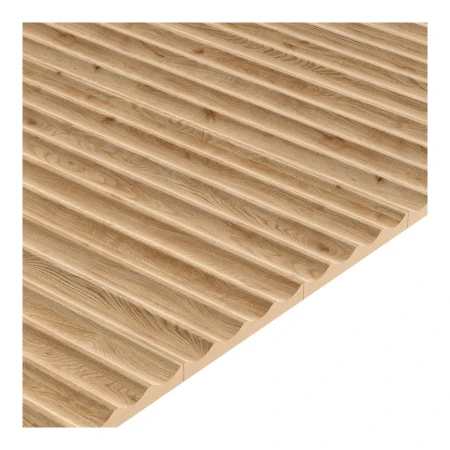 Panel ryflowany wklęsły MDF LAGUNA - dąb naturalny 11x275 cm