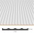 Panel ryflowany wklęsły MDF LAGUNA - biały 11x275 cm