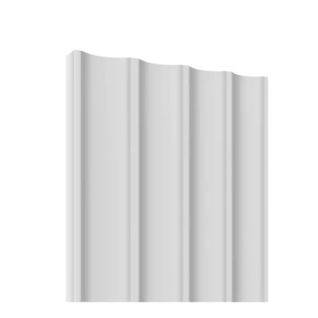 Panel ryflowany wklęsły MDF LAGUNA - biały 11x275 cm