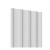 Panel ryflowany wklęsły MDF LAGUNA - biały 11x275 cm
