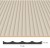Panel ryflowany wklęsły MDF LAGUNA - beż 11x275 cm