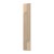 Wysoki frezowany panel ścienny fornirowany dębowy VELUNO 50x275 cm