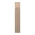Wysoki frezowany panel ścienny fornirowany dębowy MONOLIT 50x275 cm