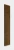Lamele elewacyjne drewniano-aluminiowe AW brązowy olejowany 451x2400 mm