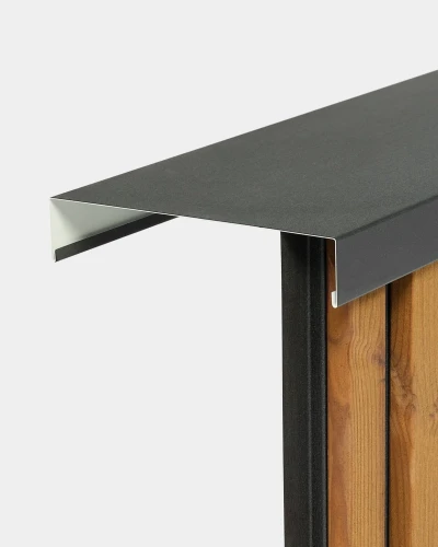 Listwa wieńcząca aluminiowa 25 cm Korona 2400 mm AW