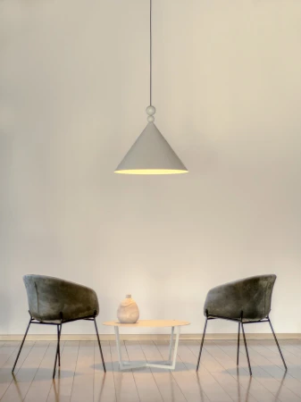 Konko | Lampa wisząca z aluminiowym kloszem