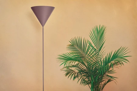 Konko Floor | Lampa podłogowa z aluminiowym kloszem
