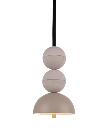 Bosfor | Lampa wisząca z betonu i aluminium