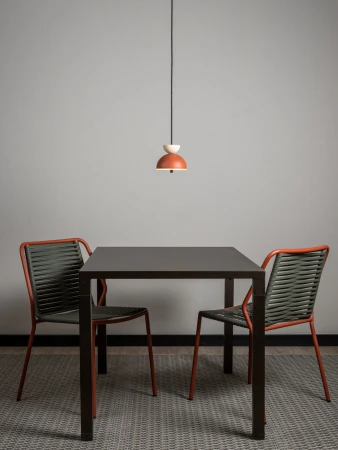 Boston | Lampa wisząca z betonu i aluminium