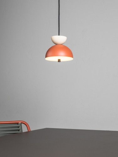 Boston | Lampa wisząca z betonu i aluminium