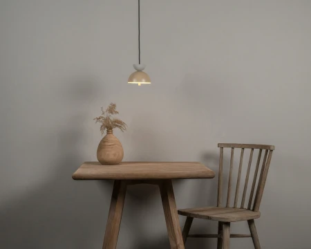 Boston | Lampa wisząca z betonu i aluminium