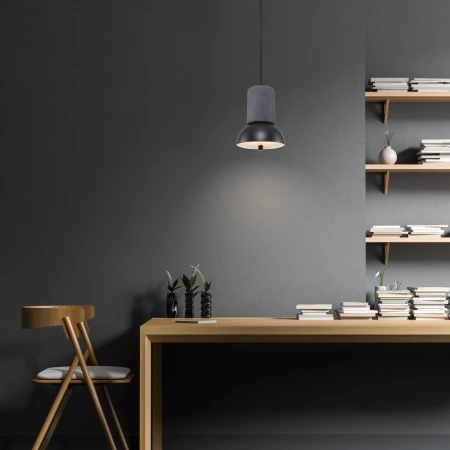 Giro | Lampa wisząca z betonu i aluminium