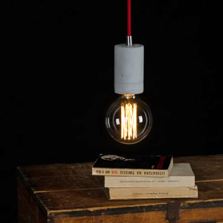 Kalla 1 | Lampa wisząca betonowa