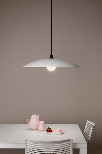 Sputnik | Lampa wisząca z aluminiowym kloszem
