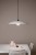 Sputnik | Lampa wisząca z aluminiowym kloszem