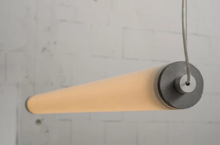 Lampa wisząca betonowa Longa Horizontal