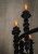 Dracula Chandelier | Żyrandol ze strukturą Velvet