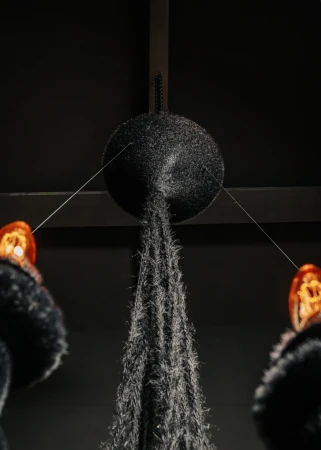 Dracula Chandelier | Żyrandol ze strukturą Velvet